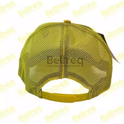 Boné Cat amarelo e preto logo amarelo central Diesel power trás Beltreq peças