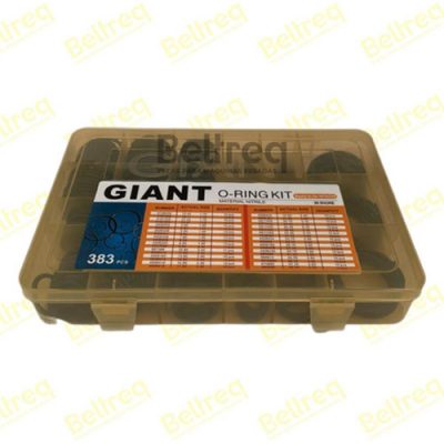 Kit Anéis 383 Peças Oring, Case, Fiat, New Holland, 90 Shore