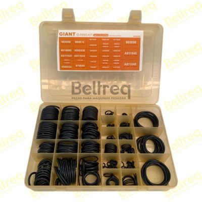 Kit Anéis 383 Peças Oring, Case, Fiat, New Holland, 90 Shore - Image 2