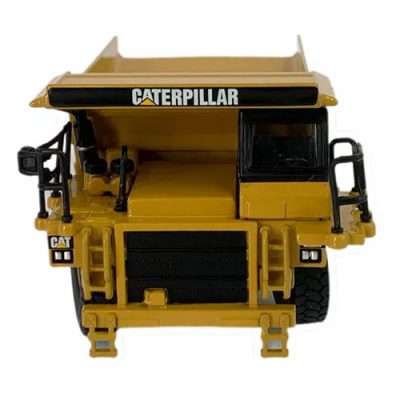 Miniatura caminhão fora de estrada original Cat 1:64 775e frente