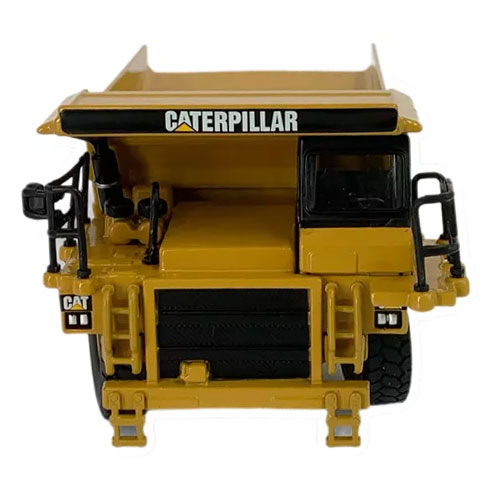 Miniatura caminhão fora de estrada original Cat 1:64 775e frente