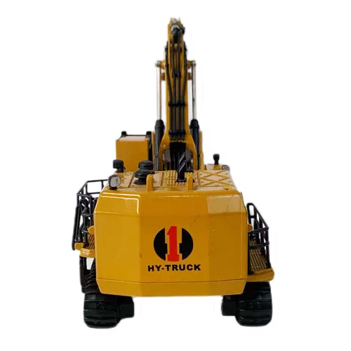Miniatura Escavadeira Hy 683 Escala 1-50 traseira Beltreq Peças