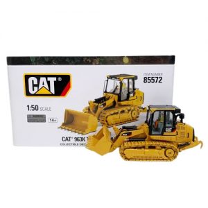 Miniatura carregadeira esteira cat 963k escala 1:50 Beltreq Peças
