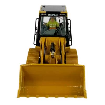 Miniatura carregadeira esteira cat 963k escala 1:50 frente Beltreq Peças