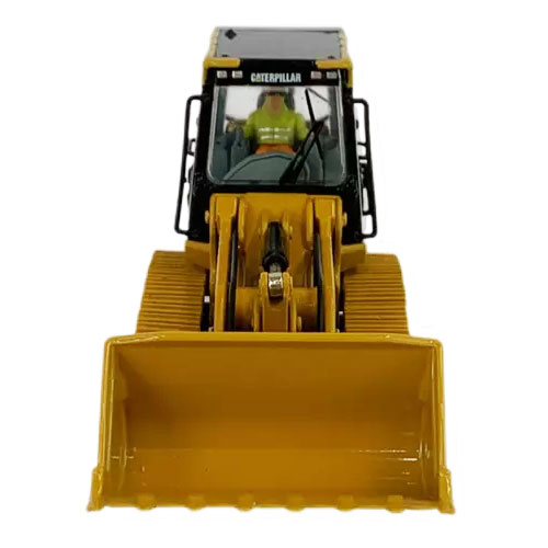 Miniatura carregadeira esteira cat 963k escala 1:50 frente Beltreq Peças